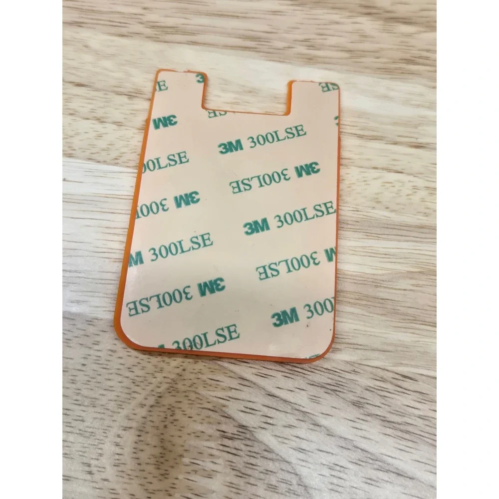 Cleveland Browns Dawg Pound Silicone Cell Phone Wallet Adhesive Card Holder